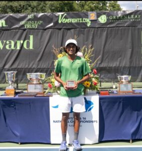 arin pallegar-boys singles finalist
